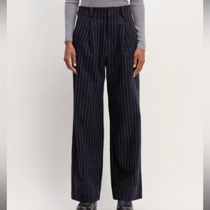 Everlane The Rewool Way High Drape Pant 0